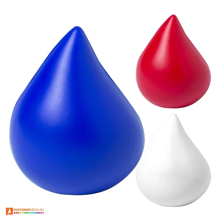 obiecte promotionale antistres cu forma colorata de picatura ap781242 poza 1