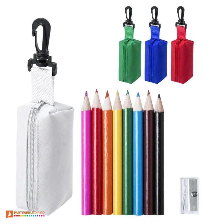 penare cu carabina si creioane colorate cu ascutitoare ap781272 penare cu carabina si creioane colorate cu ascutitoare ap781272 poza 1