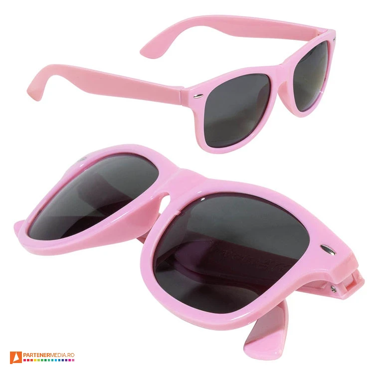 ochelari cu rame roz din plastic ap791584 poza 3