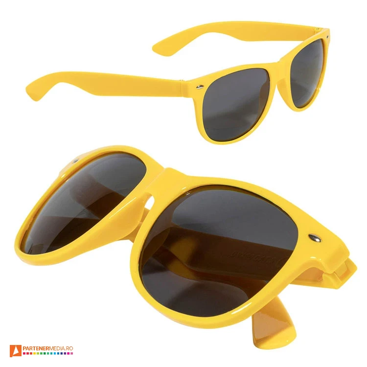 ochelari din plastic cu rame galbene ap791584 poza 6