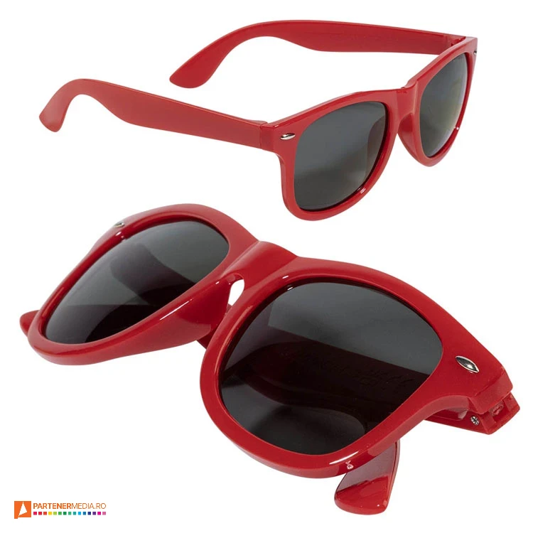 ochelari din plastic cu rame rosii ap791584 poza 8