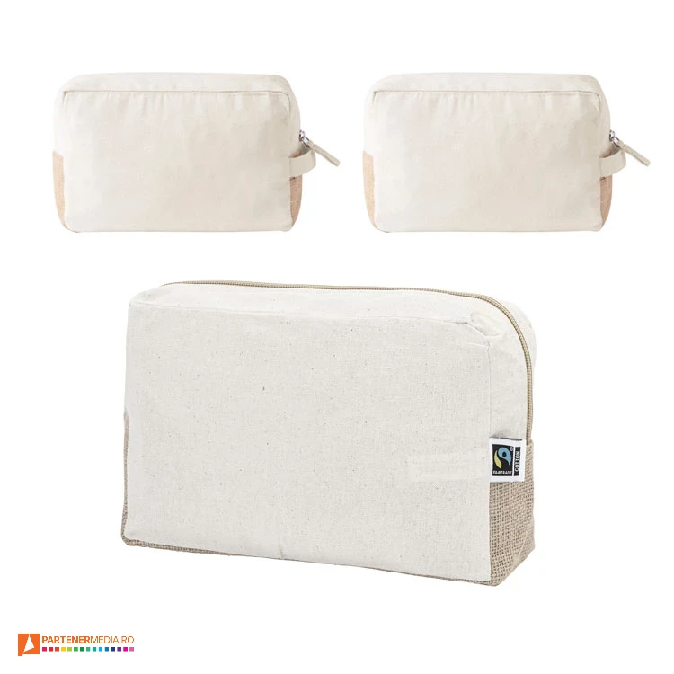 genti cosmetice promotionale din bumbac si iuta ap800009 poza 1