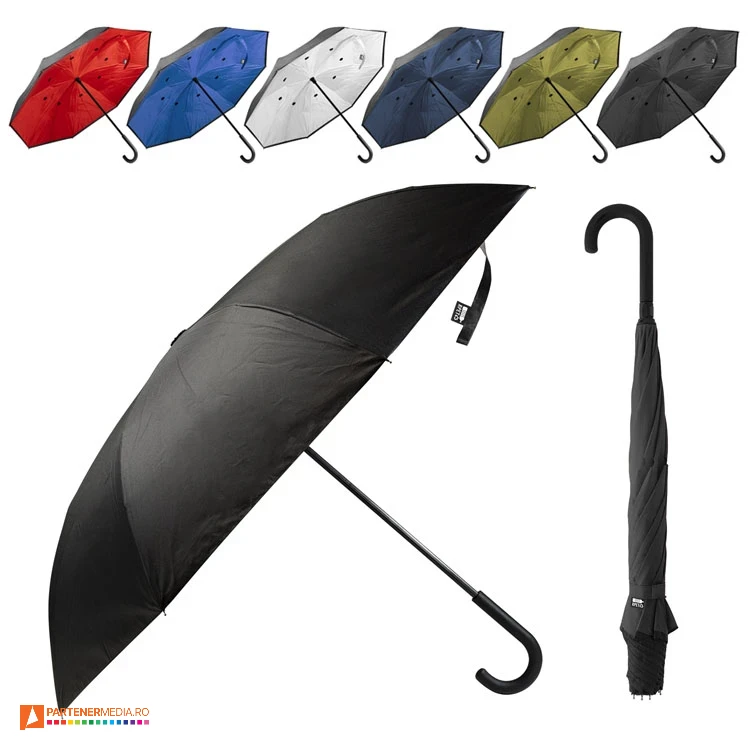 umbrele promotionale reversibile cu deschidere de 109 cm ap800103 poza 1