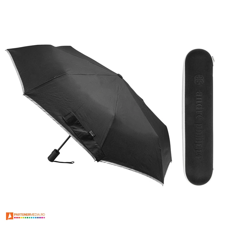 umbrele promotionale pliabile andre philippe cu etui ap800143 poza 1