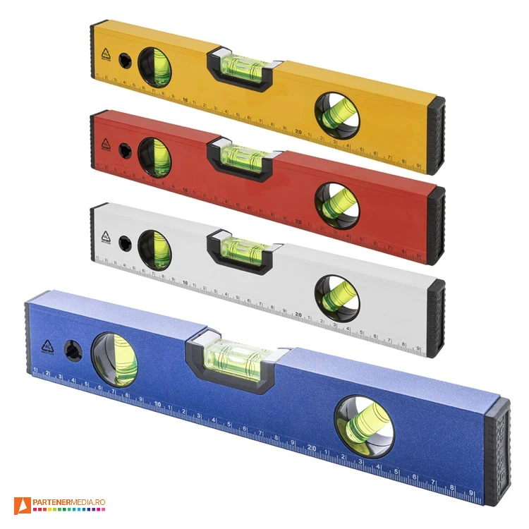 nivele cu 3 bule si suprafata magnetica colorata ap800147 poza 1