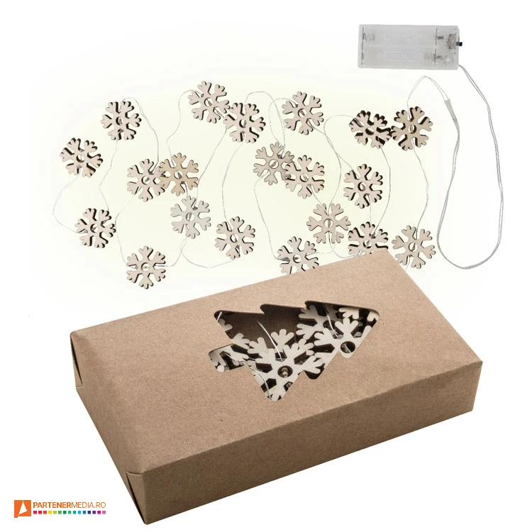 girlande decorative de craciun cu lumini led ap800204 girlande decorative de craciun cu lumini led ap800204 poza 1
