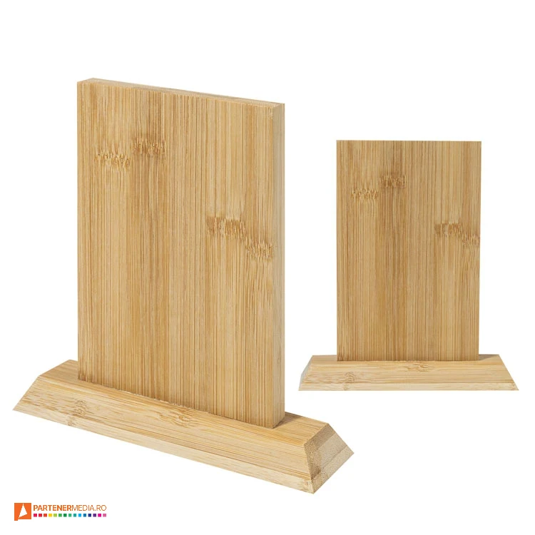 trofee dreptunghiulare din lemn de bambus ap800262 poza 1