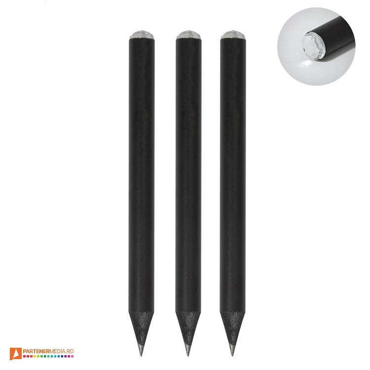 creioane negre mici din lemn cu varf ascutit ap800289 creioane negre mici din lemn cu varf ascutit ap800289 poza 1