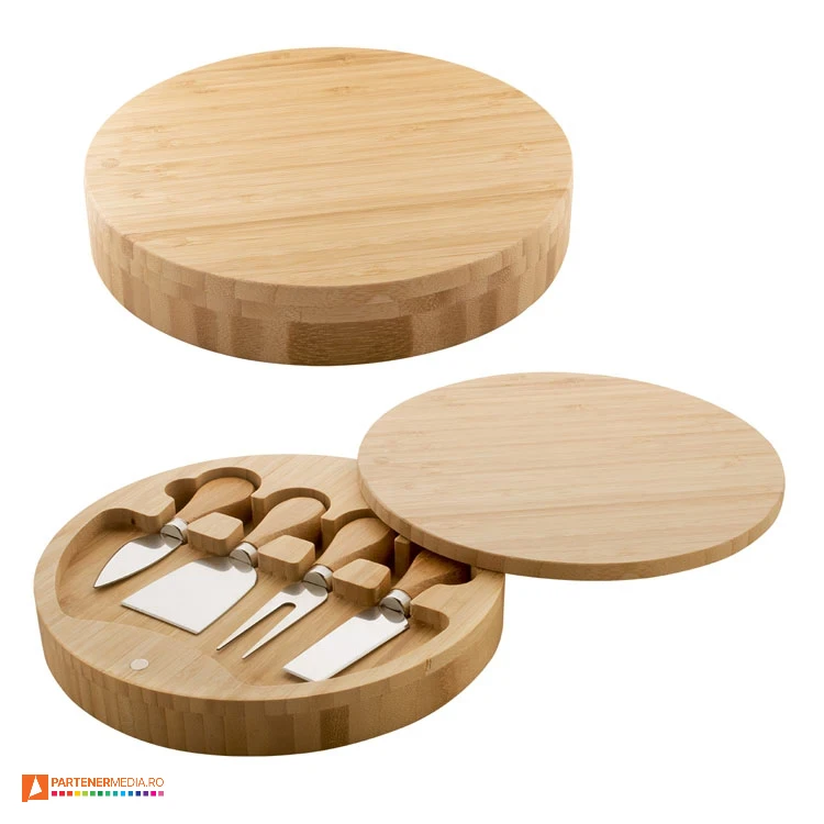 seturi de cutite pentru branzeturi in cutie din lemn ap800450 seturi de cutite pentru branzeturi in cutie din lemn ap800450 poza 1