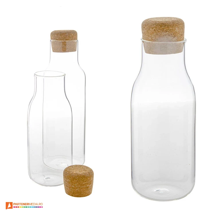 carafe de 600 ml din sticla transparenta ap800459 poza 1