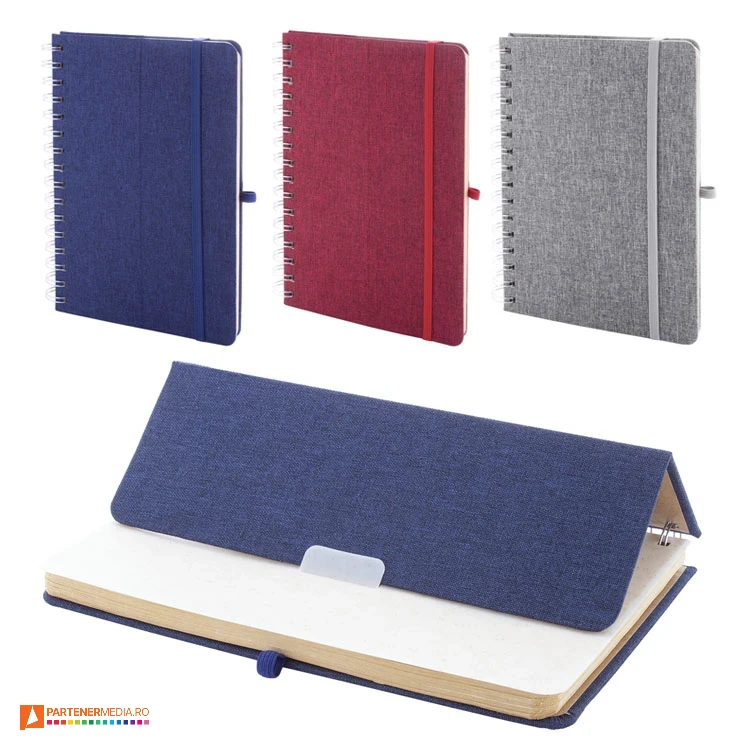 carnetele a5 promotionale cu coperti din poliester si suport de telefon ap800515 carnetele a5 promotionale cu coperti din poliester si suport de telefon ap800515 poza 1