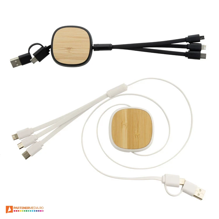 cabluri usb retracatabile ap800521 poza 1