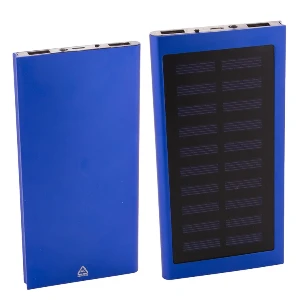 power bank uri solare albastre promotionale de 4000 mah ap800529 poza 3