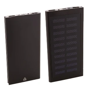 power bank uri solare negre promotionale de 4000 mah ap800529 poza 2