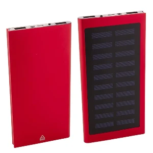 power bank uri solare rosii promotionale de 4000 mah ap800529 poza 5