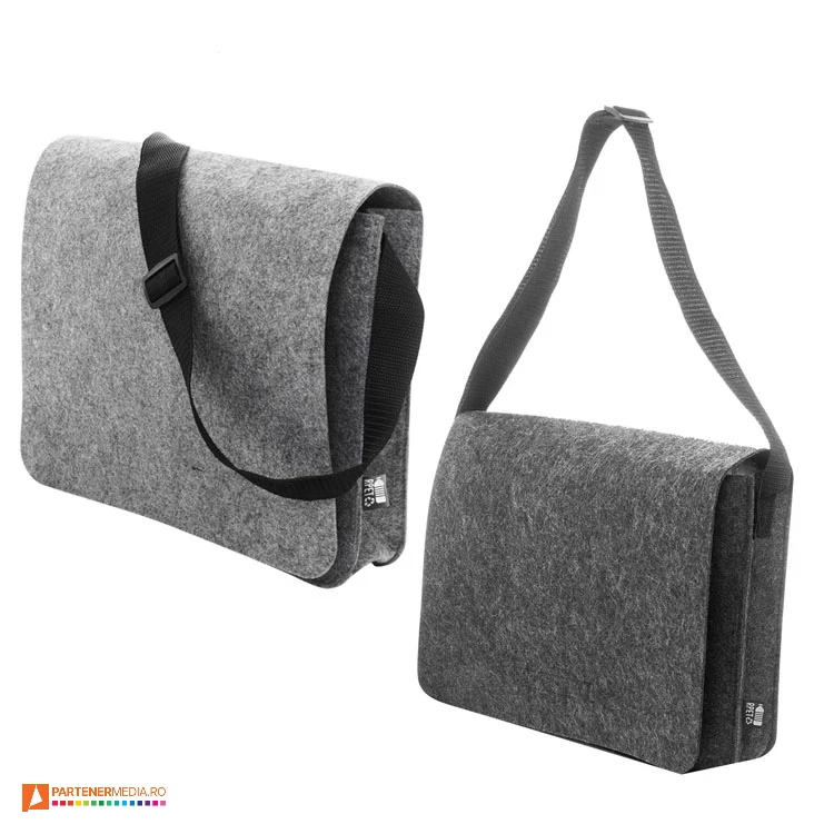 genti promotionale de laptop din pasla reciclata cu bareta de umar ap800572 genti promotionale de laptop din pasla reciclata cu bareta de umar ap800572 poza 1