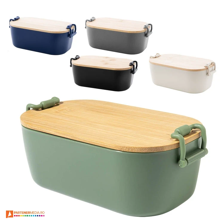 caserole promotionale de 1 litru cu capac din lemn ap800594 caserole promotionale de 1 litru cu capac din lemn ap800594 poza 1
