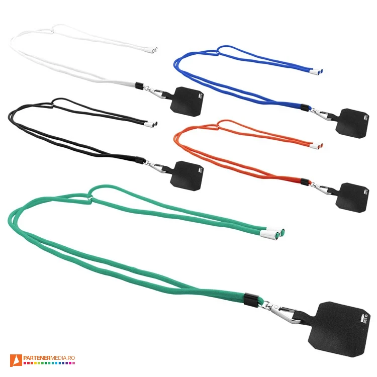 snururi lanyard cu suport de telefon ap800596 poza 1