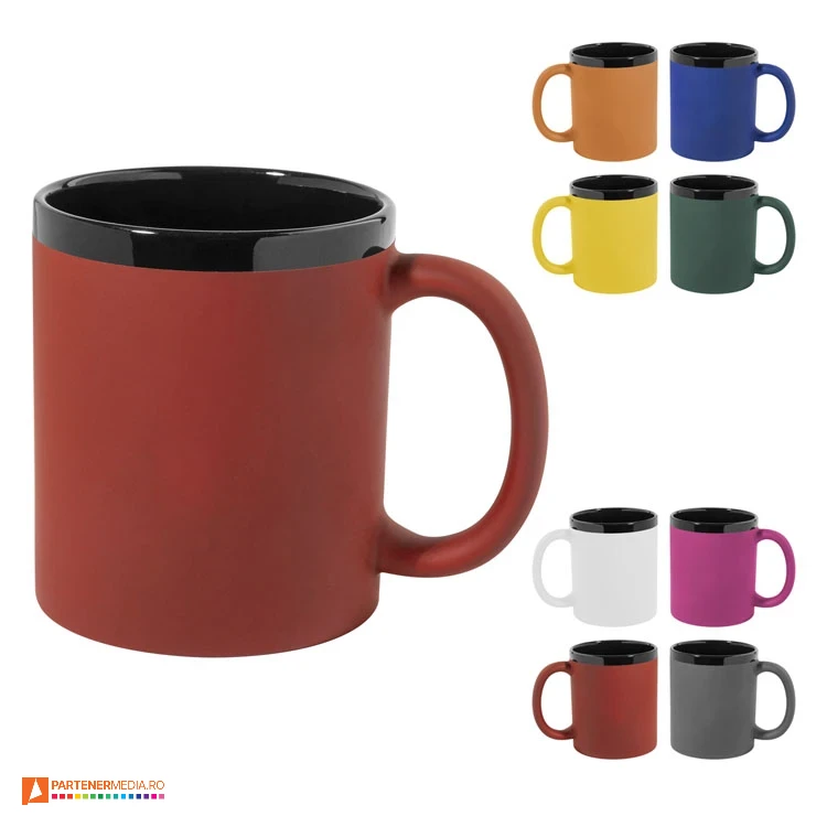 cani mate colorate gravabile cu interior negru ap800603 poza 1