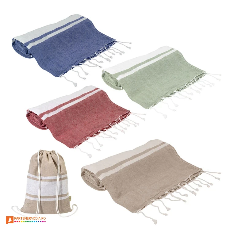 prosoape de plaja cu rucsac drawstring ap800605 poza 1
