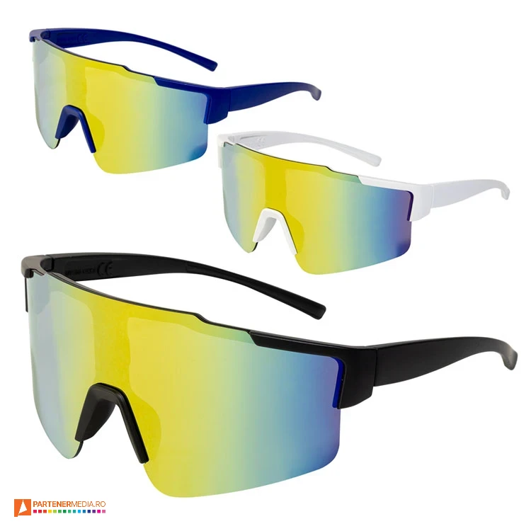 ochelari sport promotionali cu lentile oglinda ap800673 poza 1