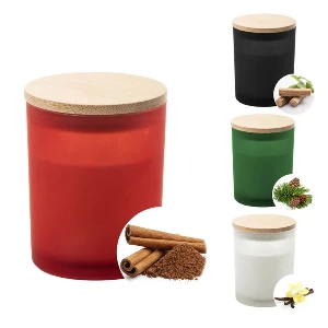 lumanari parfumate promotionale cu candela din sticla si capac ap800762