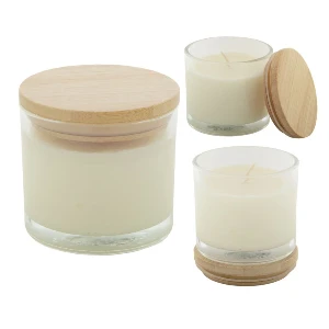lumanari promotionale aromate cu capac din lemn ap800763