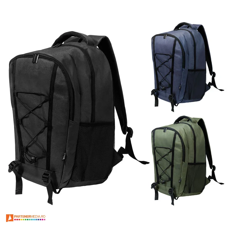 Rucsacuri de calatorie cu compartiment pentru laptop si buzunare laterale din plasa rucsacuri promotionale de calatorii cu buzunar de laptop ap800781