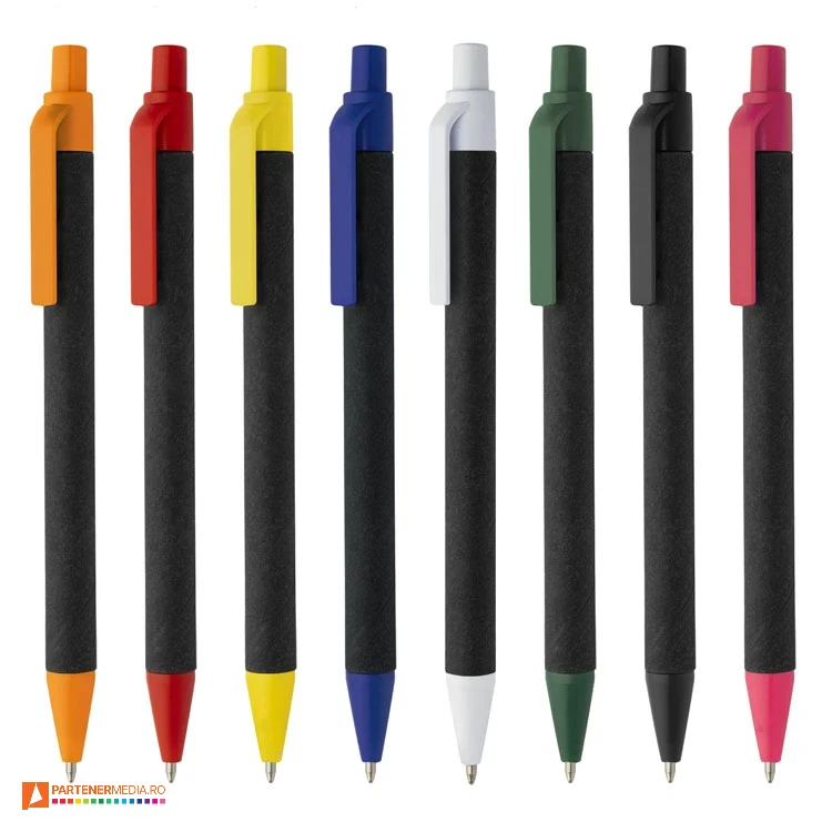pixuri ecologice negre cu elemente colorate ap800802 pixuri ecologice negre cu elemente colorate ap800802 poza 1