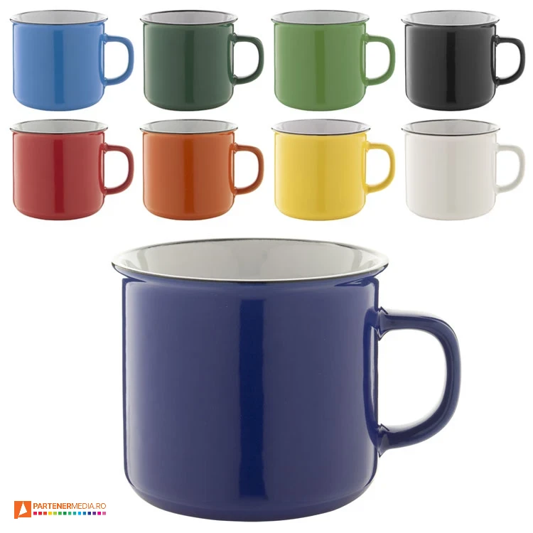 cani ceramice de 300 ml cu design retro ap803410 cani ceramice de 300 ml cu design retro ap803410 poza 1