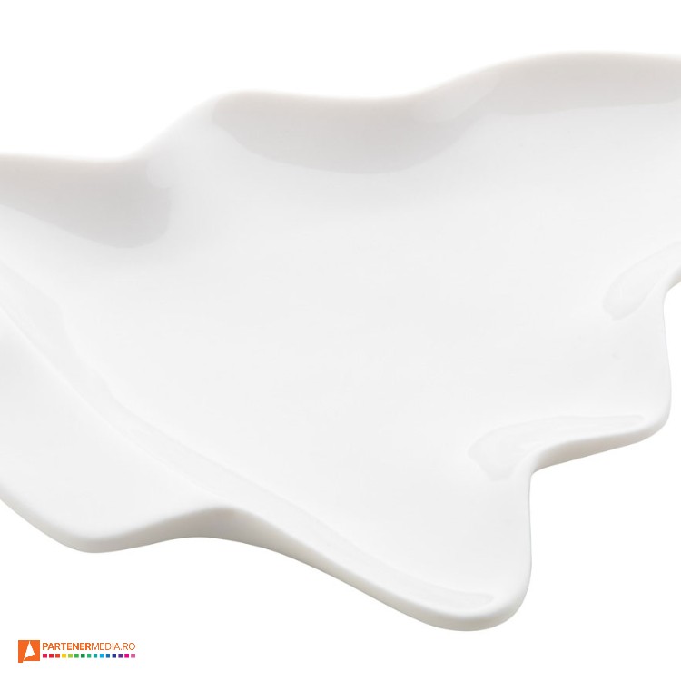 Platouri promotionale din portelan cu forma de brad AP803414 A