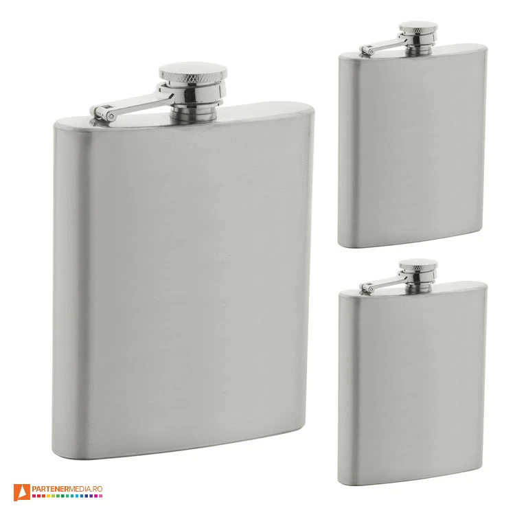 sticle plate promotionale de 200 ml din otel inoxidabil ap804204 sticle plate promotionale de 200 ml din otel inoxidabil ap804204 poza 1
