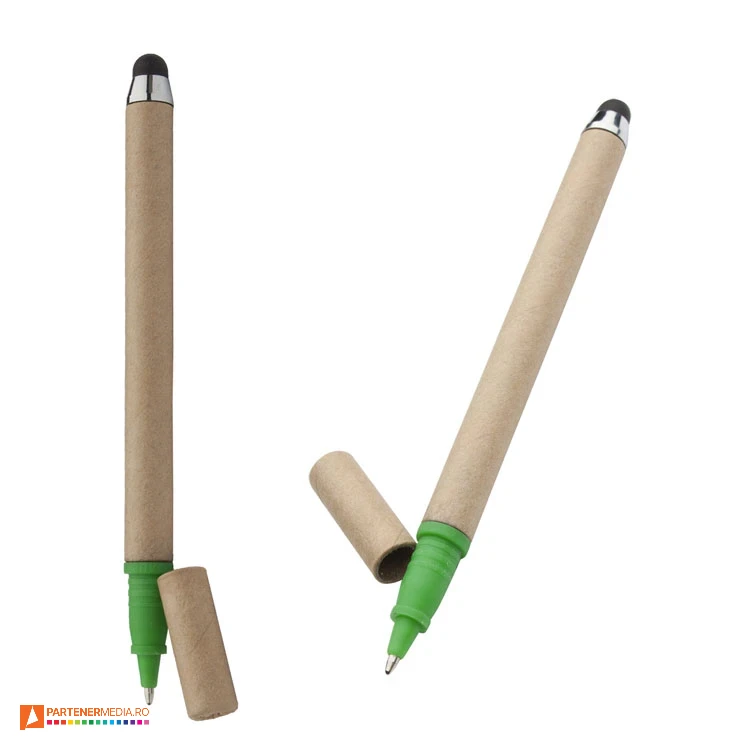 pixuri ecologice din hartie reciclata cu touch pen ap805892 pixuri ecologice din hartie reciclata cu touch pen ap805892 poza 1
