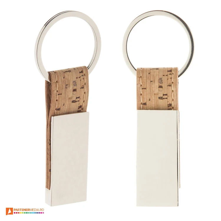 brelocuri dreptughiulare din pluta si metal ap806993 brelocuri dreptughiulare din pluta si metal ap806993 poza 1