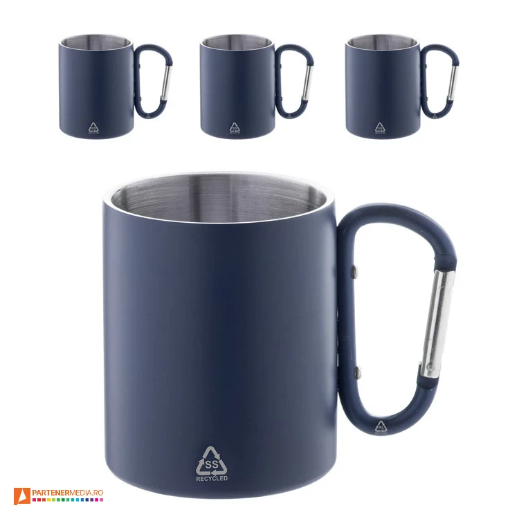 cani albastre metalice de 300 ml cu maner carabina ap807905 poza 3
