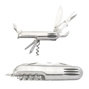 bricege multifunctionale din metal cu accesorii pliabile ap808003