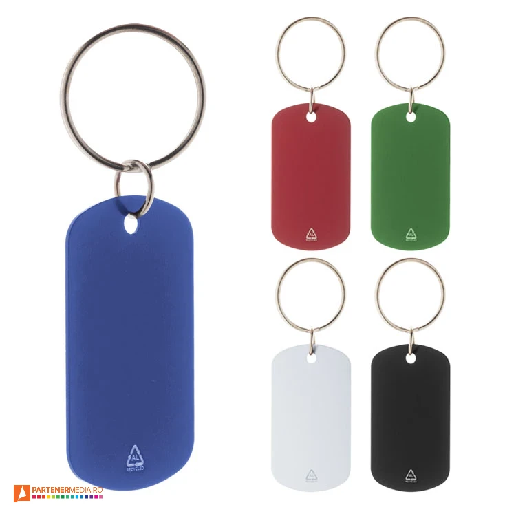 brelocuri din aluminiu reciclat cu suprafata colorata ap808061 poza 1