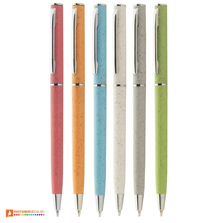 pixuri ecologice promotionale cu corp colorat ap808095 pixuri ecologice promotionale cu corp colorat ap808095 poza 1