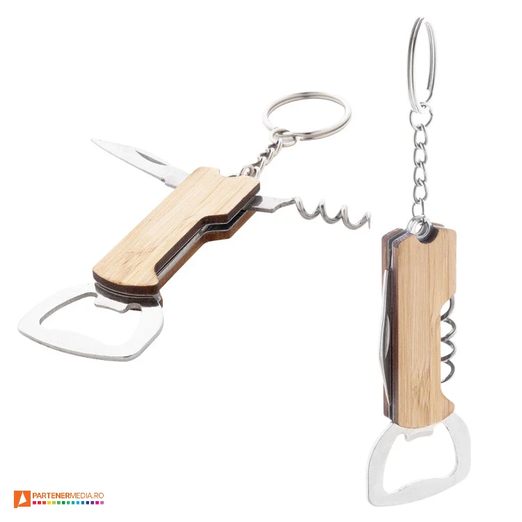brelocuri promotionale cu tirbuson lama si desfacator de sticle ap808151 poza 1