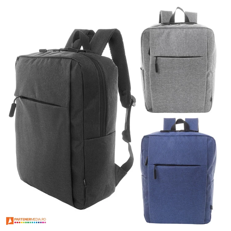 rucsacuri promotionale de laptop din poliester reciclat ap808167 poza 1