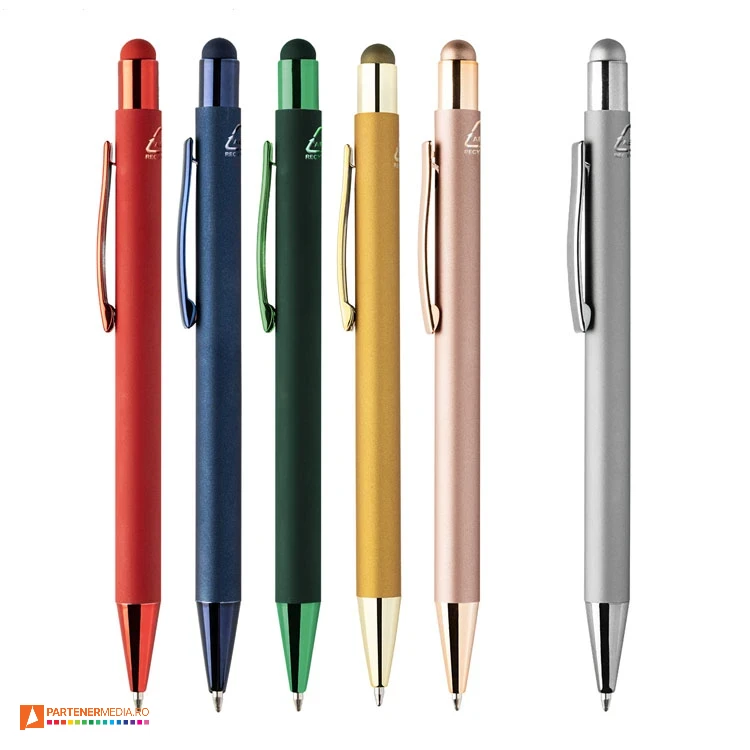 pixuri promotionale cu suprafata mata si touch pen ap808188 pixuri promotionale cu suprafata mata si touch pen ap808188 poza 1
