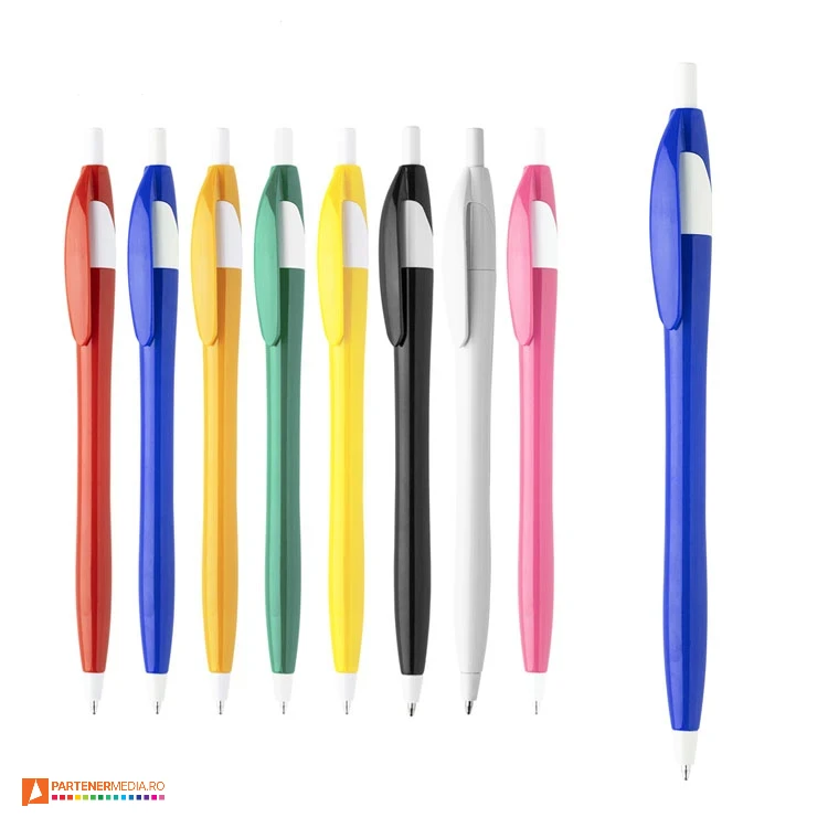 pixuri promotionale bicolore din plastic ap808199 pixuri promotionale bicolore din plastic ap808199 poza 1