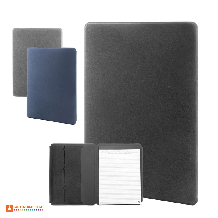 mape a4 din imitatie de piele reciclata cu blocnotes ap808221 mape a4 din imitatie de piele reciclata cu blocnotes ap808221 poza 1