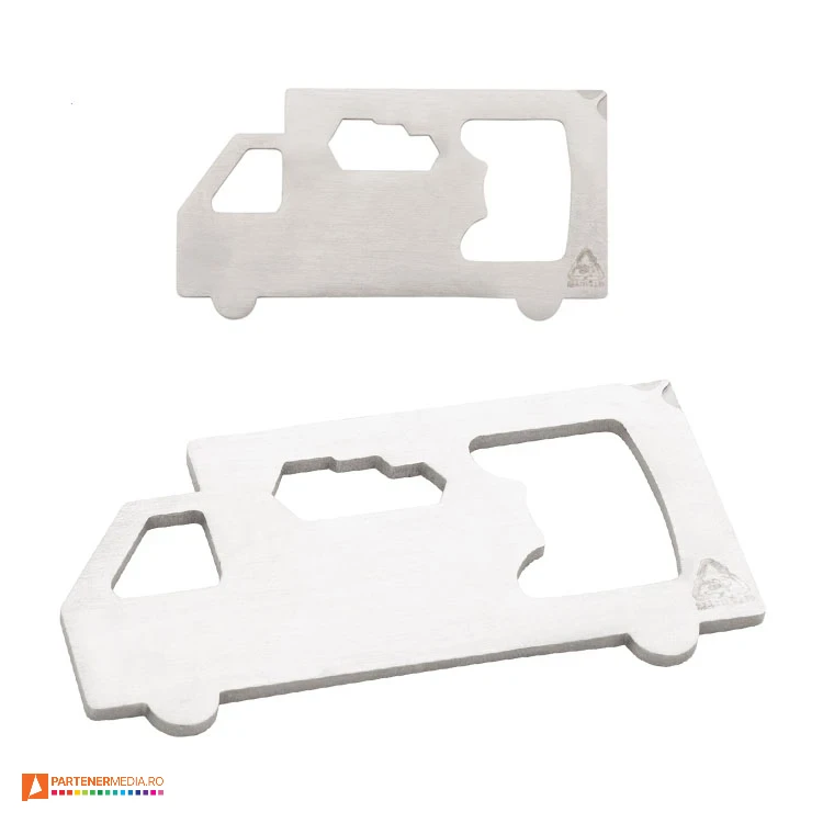 Unelte multifunctionale din otel inoxidabil reciclat cu 5 functii unelte multifunctionale cu forma de camion ap808264