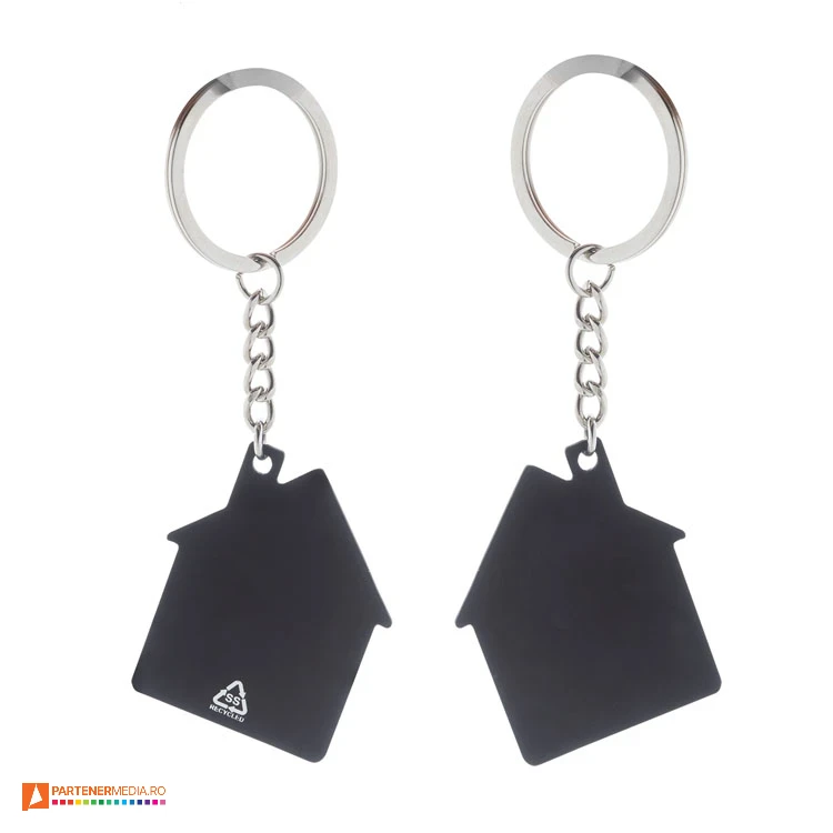 brelocuri negre metalice cu forma de casa ap808267 brelocuri negre metalice cu forma de casa ap808267 poza 1