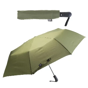 umbrele pliabile verzi din poliester reciclat cu maner ergonomic ap808287 poza 5