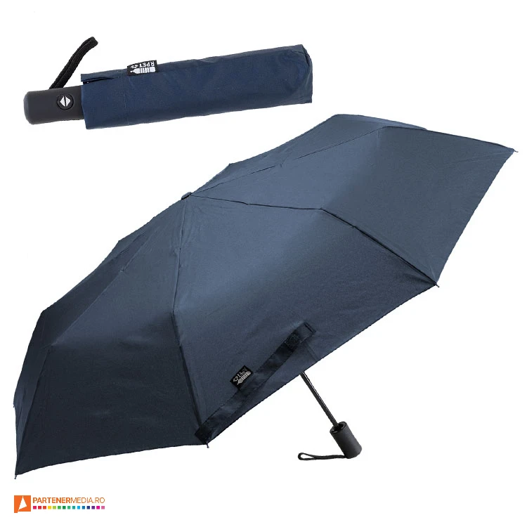 umbrele pliabile ecologice albastre din pet reciclat ap808291 umbrele pliabile ecologice albastre din pet reciclat ap808291 poza 2