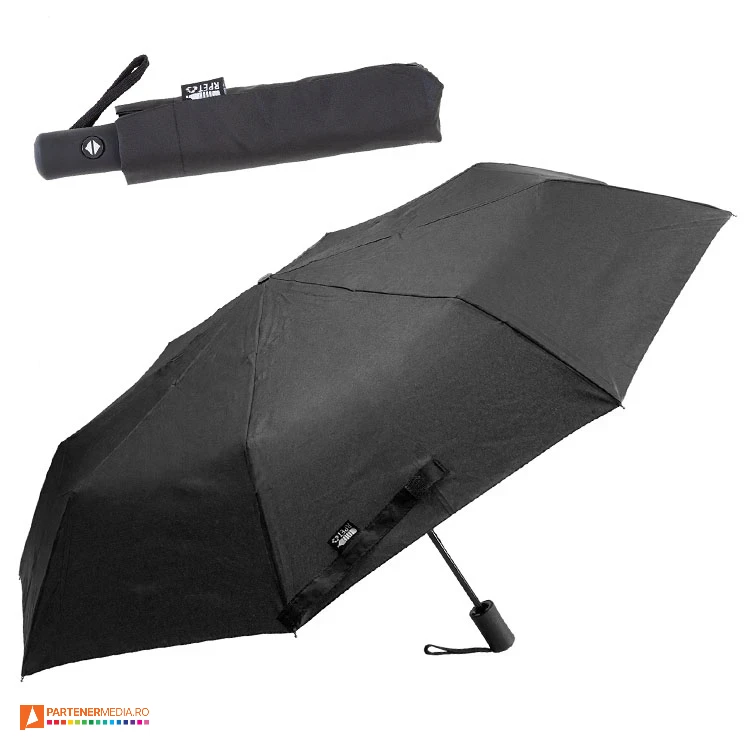 umbrele pliabile ecologice negre din pet reciclat ap808291 umbrele pliabile ecologice negre din pet reciclat ap808291 poza 4