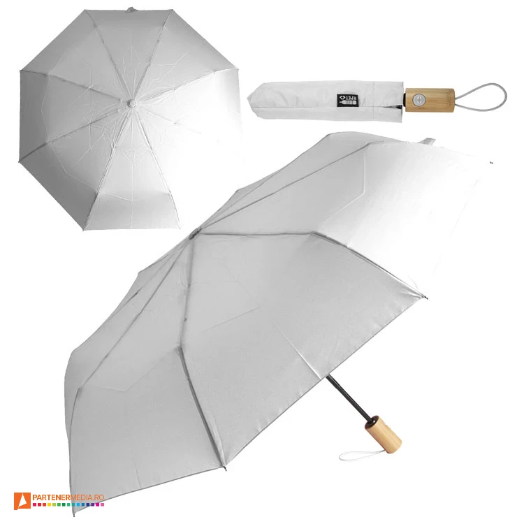 umbrele albe promotionale pliabile cu husa ap808417 umbrele albe promotionale pliabile cu husa ap808417 poza 4