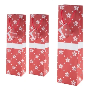 pungi de cadou cu design de craciun pentru sticle ap808765